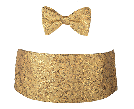 Limited Edition Cummerbund Set - Gold