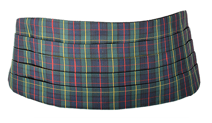 Limited Edition Cummerbund Set - Tartan